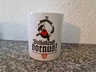 Tasse "Volkskraft voraus"